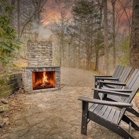 Secluded Sunrise Ridge-10 Min From Blue Ridge, King Beds, Hot Tub, 2 Porches, Fireplace Wood Burning, Mountain View, Cozy Exterior foto