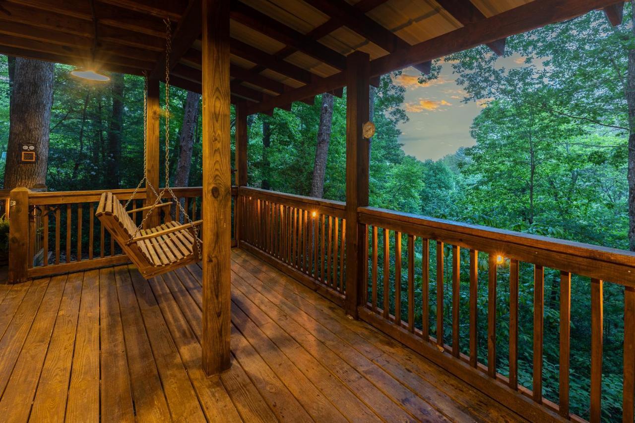 Secluded Sunrise Ridge-10 Min From Blue Ridge, King Beds, Hot Tub, 2 Porches, Fireplace Wood Burning, Mountain View, Cozy Exterior foto